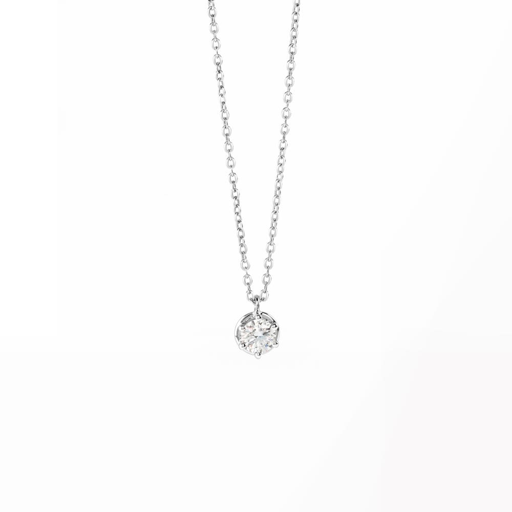 White gold and diamond necklace 0,15 carats MINOU DAMIANI 20055859_c - 1