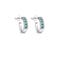 White gold, diamonds and emeralds earrings BELLE ÉPOQUE DAMIANI 20062801 - 1