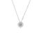 White gold and diamonds necklace, 16 mm. MARGHERITA DAMIANI 20072760 - 1