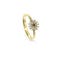 黃金多鑽黃水晶戒指,   8 毫米 MARGHERITA DAMIANI 20072971_c - 1