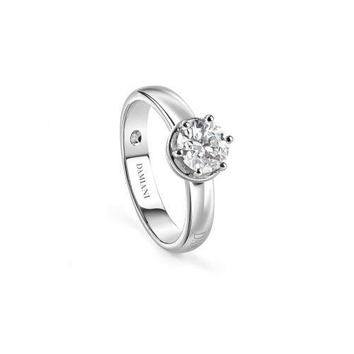 Помолвочное кольцо из платины с бриллиантом 0,16карата, цвет G, чистота VS MINOU DAMIANI 20074470_c - 1