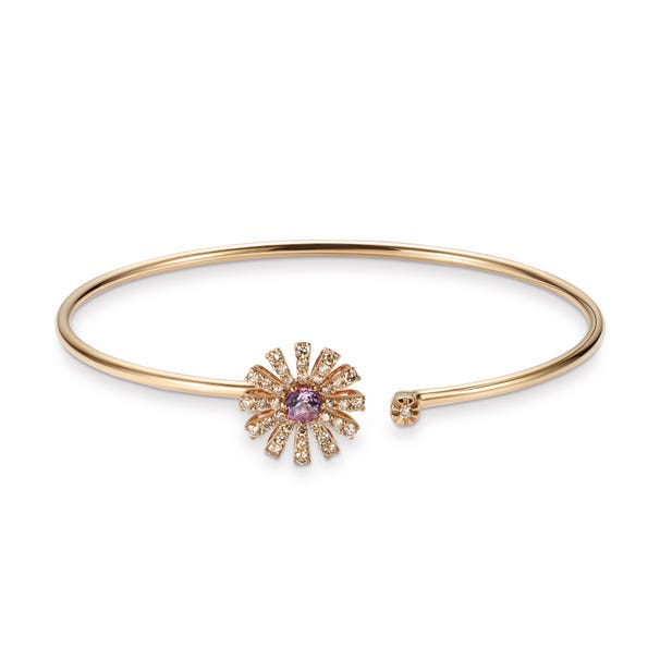 Pink gold, diamonds and amethist bracelet MARGHERITA DAMIANI 20076570_c - 1