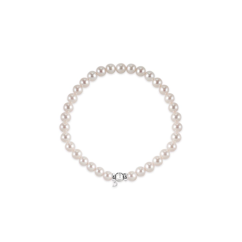 White gold and pearl bracelet LE PERLE DAMIANI 20083462_c - 1