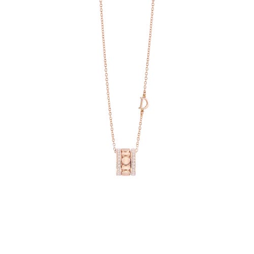 Collana in oro rosa con diamanti, 8,3 mm.  BELLE ÉPOQUE REEL DAMIANI 20093329 - 1