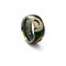 Green ceramic and yellow gold ring with diamond, 10 mm. D.ICON DAMIANI 20100012_c - 1