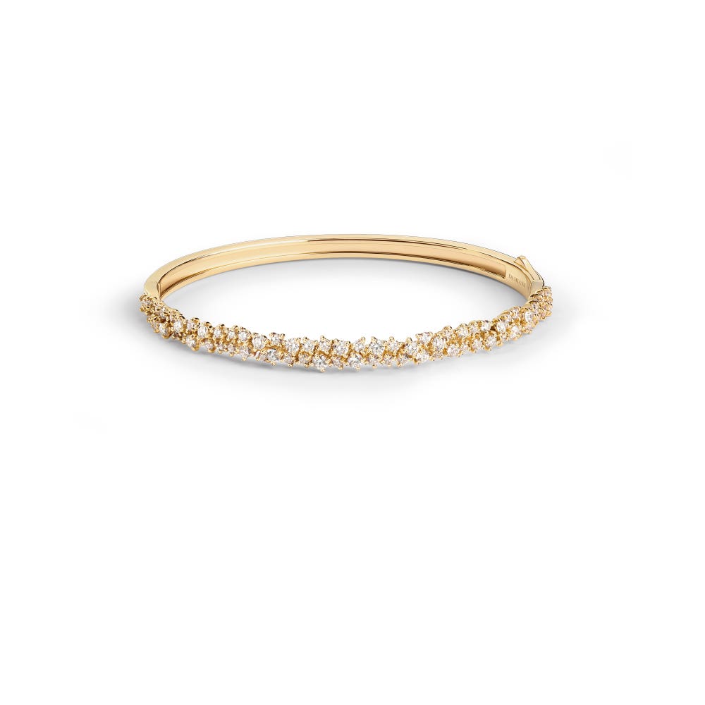 Bracelet en or jaune avec diamants MIMOSA DAMIANI 20100236_c - 1